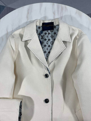 LV 1AAAWE Louis Vuitton Women's Fashion Clothing Coat L55735 - S - View 5