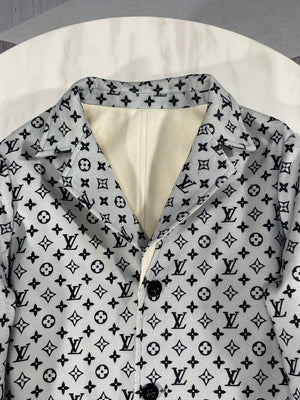 LV 1AAAWE Louis Vuitton Women's Fashion Clothing Coat L55735 - S - View 7