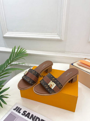 LV 1AADI2 Louis Vuitton Lock It Mules L99034 - 35 - View 5