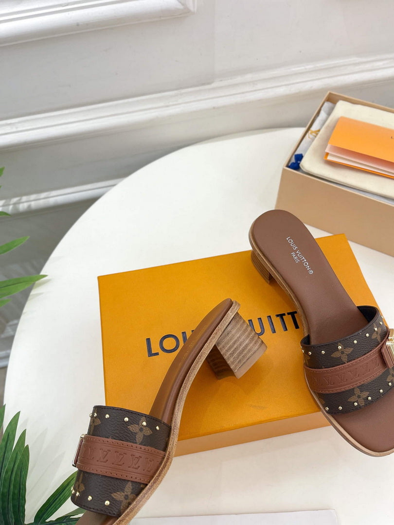 LV 1AADI2 Louis Vuitton Lock It Mules L99034 - 35 - View 7