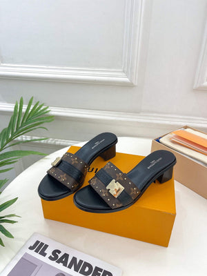 LV 1AADI2 Louis Vuitton Lock It Mules L99035 - 35 - View 5