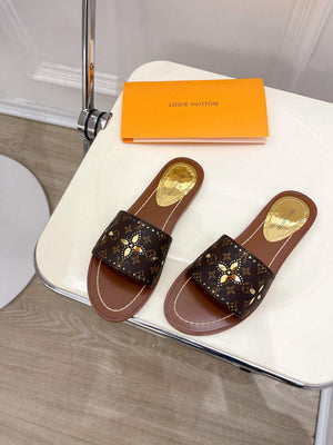 LV 1AAC3Y Louis Vuitton Lock It Flat Mules L99036 - 35 - View 5