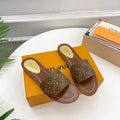 LV 1AAC3Y Louis Vuitton Lock It Flat Mules L99038 - 35 - View 1