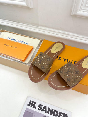 LV 1AAC3Y Louis Vuitton Lock It Flat Mules L99038 - 35 - View 7