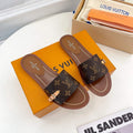 LV 1AAC3Y Louis Vuitton Lock It Flat Mules L99039 - 35 - View 1