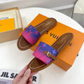 LV 1AAC3Y Louis Vuitton Lock It Flat Mules L99040 - 35 - View 1