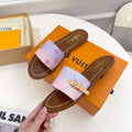 LV 1AAC3Y Louis Vuitton Lock It Flat Mules L99041 - 35 - View 1