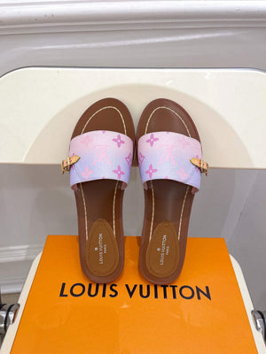 LV 1AAC3Y Louis Vuitton Lock It Flat Mules L99041 - 35 - View 6