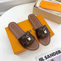 LV 1AAC3Y Louis Vuitton Lock It Flat Mules L99043 - 35 - View 1