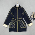 LV 1AAKKW Louis Vuitton Women's Fashion Clothing Graphic Trim Jacket L55721