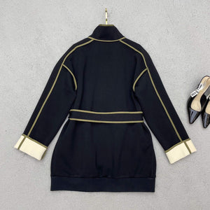 LV 1AAKKW Louis Vuitton Women's Fashion Clothing Graphic Trim Jacket L55721 - S - View 8