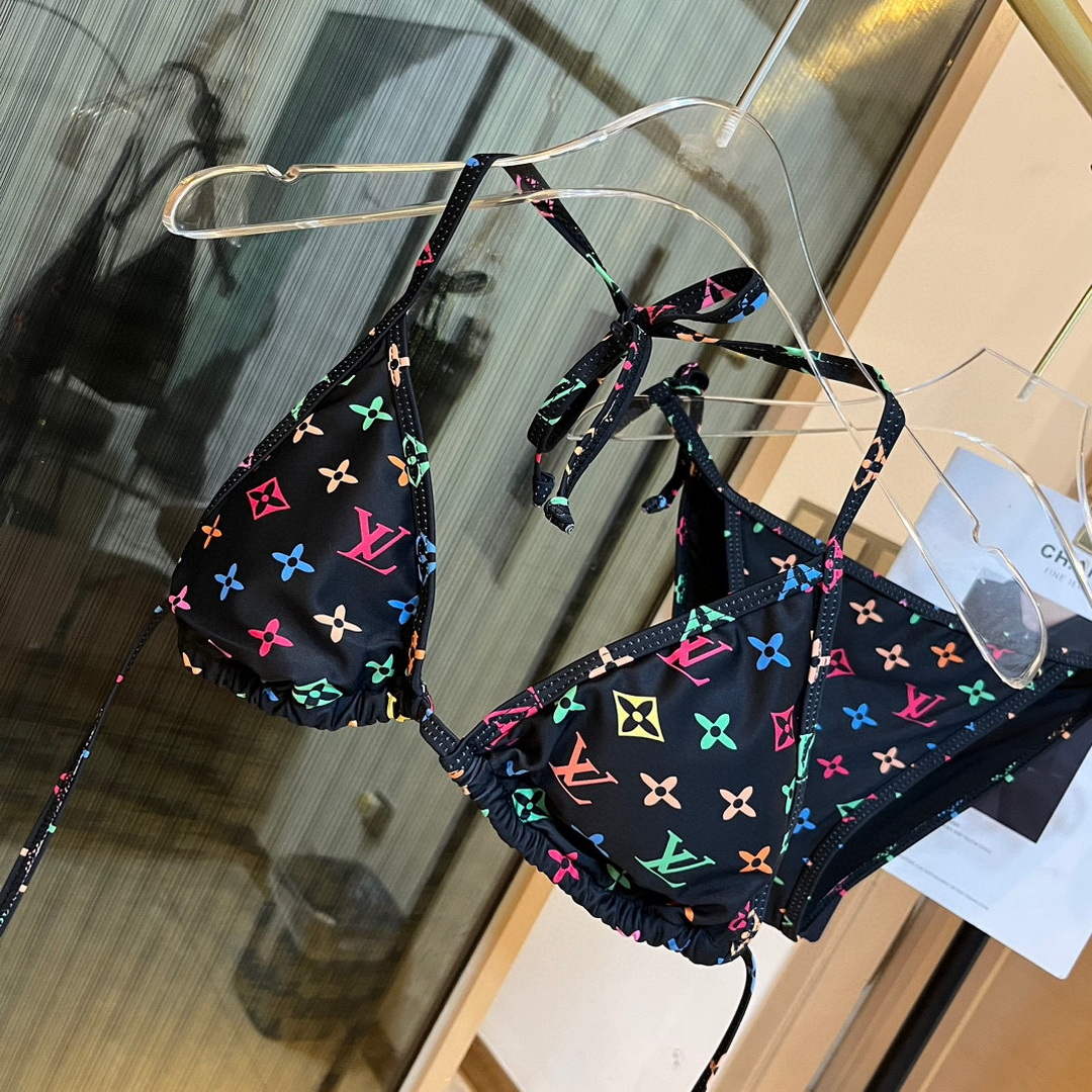 LV 1AALU4 Louis Vuitton Women's Fashion Swimsuit Bikini L65386
