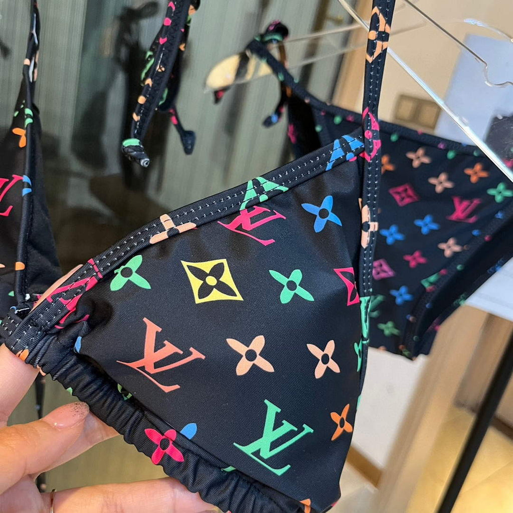 LV 1AALU4 Louis Vuitton Women's Fashion Swimsuit Bikini L65386