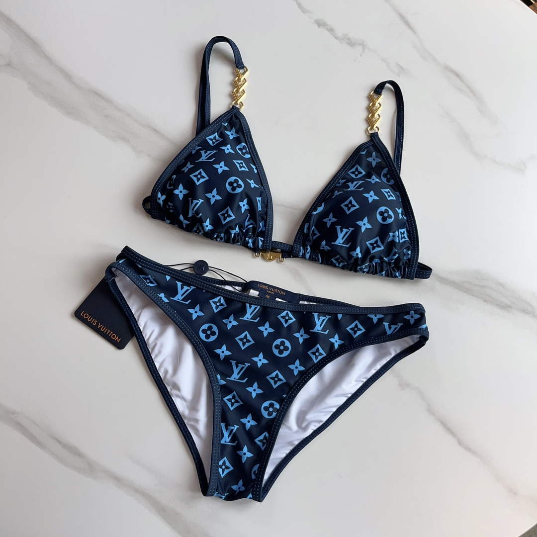 LV 1AALU4 Louis Vuitton Women's Fashion Swimsuit Bikini L65396