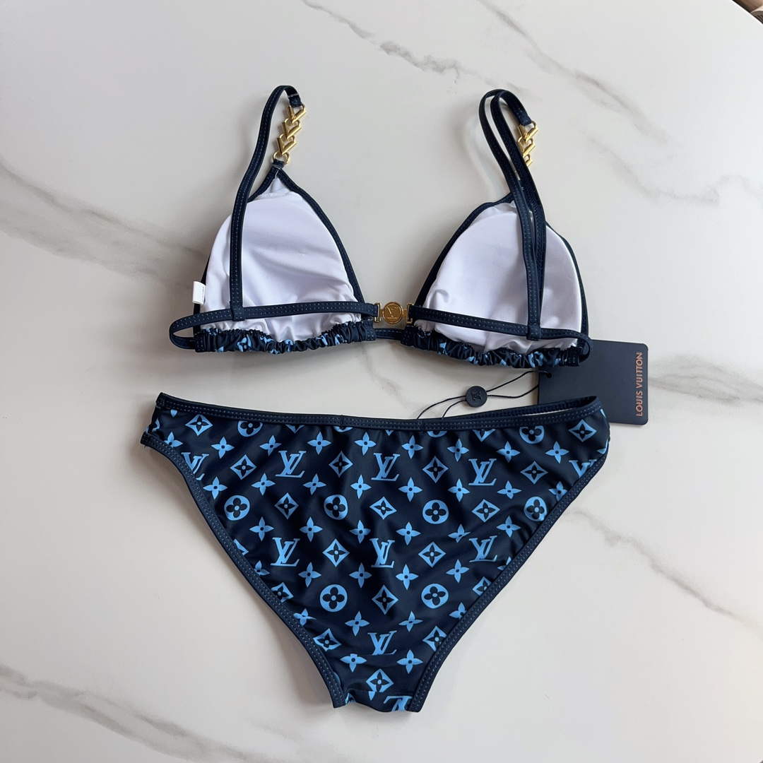LV 1AALU4 Louis Vuitton Women's Fashion Swimsuit Bikini L65396