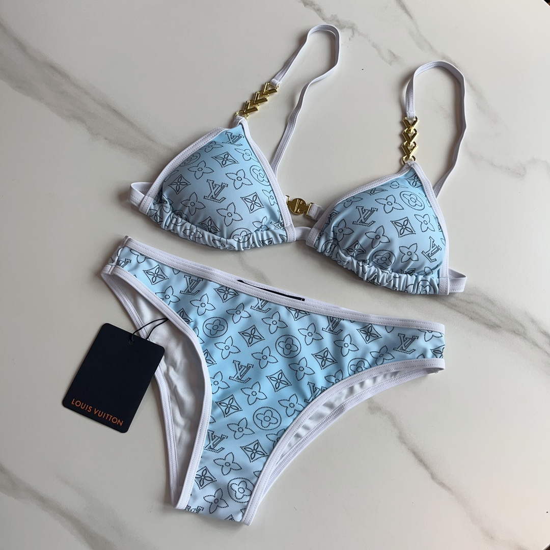 LV 1AALU4 Louis Vuitton Women's Fashion Swimsuit Bikini L65392
