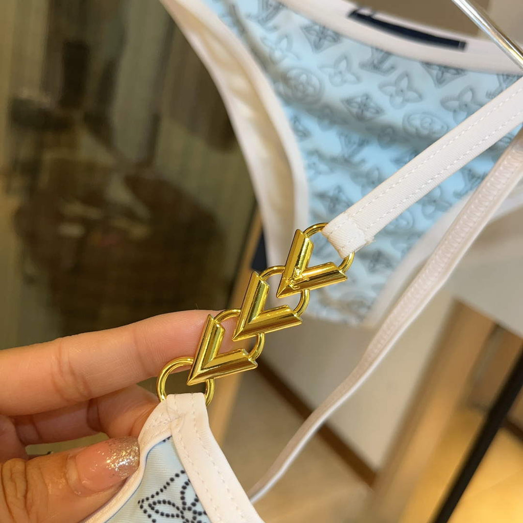 LV 1AALU4 Louis Vuitton Women's Fashion Swimsuit Bikini L65392