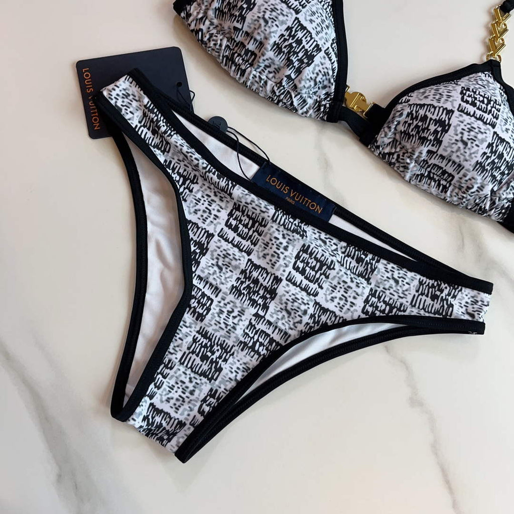 LV 1AALU4 Louis Vuitton Women's Fashion Swimsuit Bikini L65393