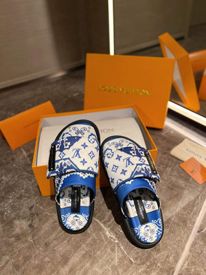 LV 1AAM50 Louis Vuitton Slipper Pillow Flat Comfort Mule L99029 - 35 - View 1
