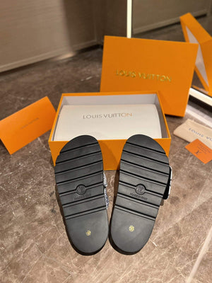 LV 1AAM50 Louis Vuitton Slipper Pillow Flat Comfort Mule L99030 - 35 - View 9