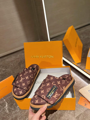 LV 1AAM50 Louis Vuitton Slipper Pillow Flat Comfort Mule L99031 - 35 - View 3