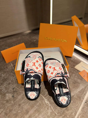 LV 1AAM58 Louis Vuitton Slipper Pillow Flat Comfort Mule L99028 - 35 - View 1