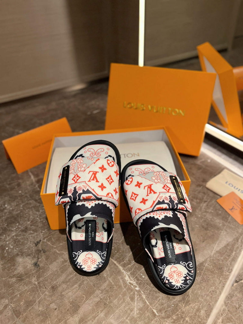 LV 1AAM58 Louis Vuitton Slipper Pillow Flat Comfort Mule L99028 - 35 - View 1