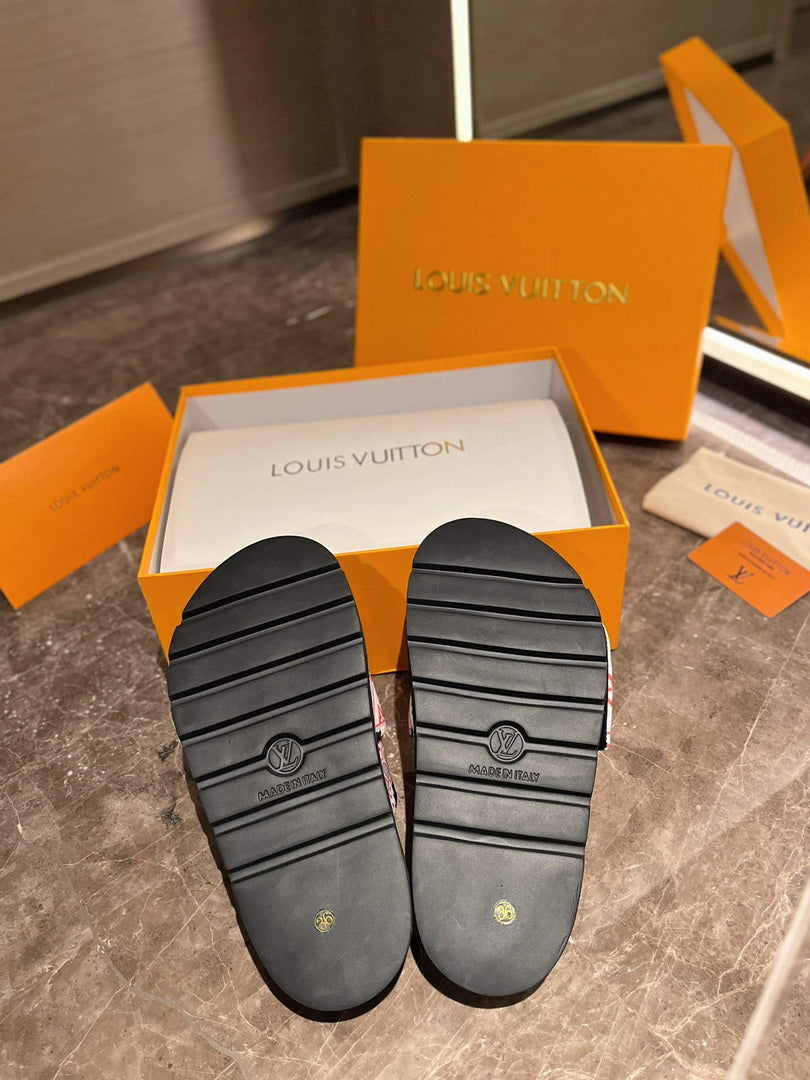 LV 1AAM58 Louis Vuitton Slipper Pillow Flat Comfort Mule L99028