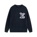 LV 1AATYF Men's Women's Lvse Embossed Crewneck Sweater L55739
