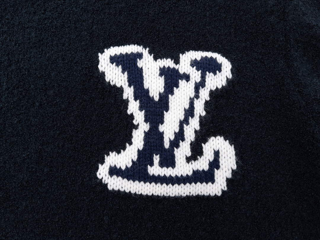 LV 1AATYF Men's Women's Lvse Embossed Crewneck Sweater L55739