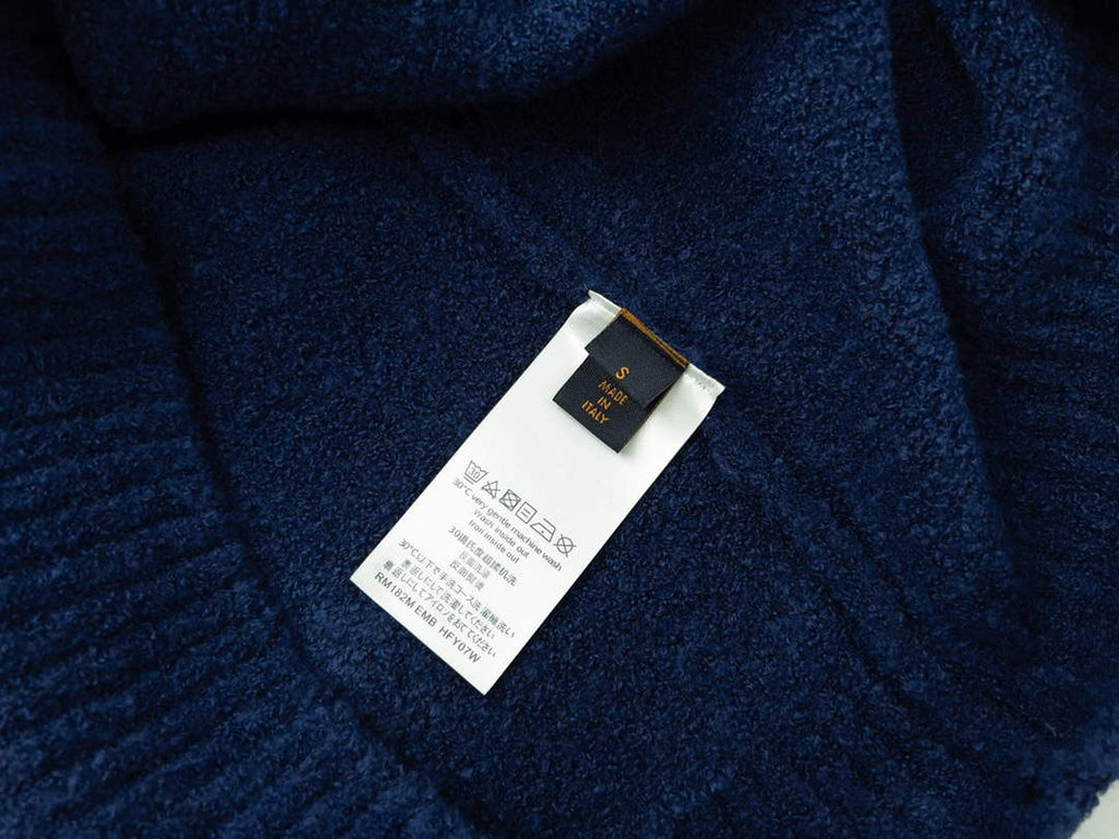 LV 1AATYF Men's Women's Lvse Embossed Crewneck Sweater L55740