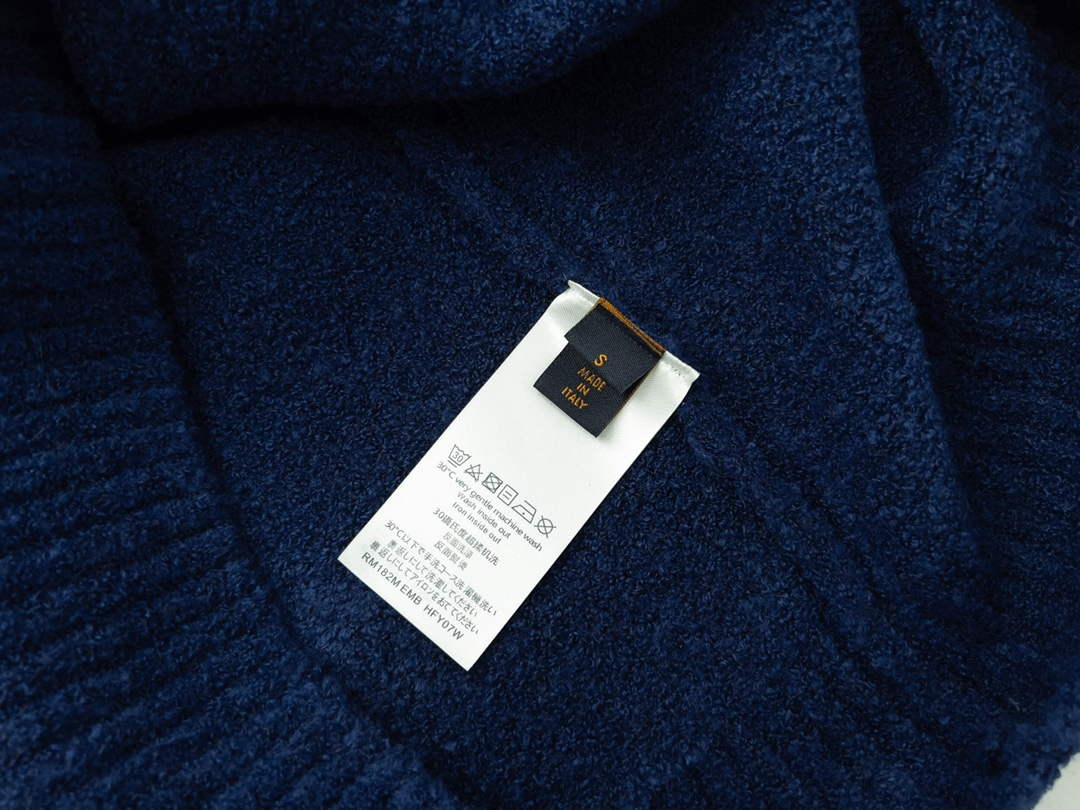 LV 1AATYF Men's Women's Lvse Embossed Crewneck Sweater L55740