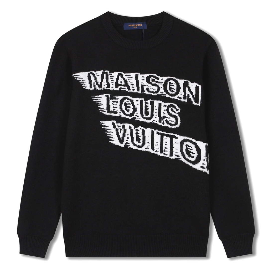 LV 1AATYF Men's Women's Lvse Embossed Crewneck Sweater L55741