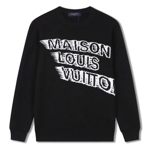 LV 1AATYF Men's Women's Lvse Embossed Crewneck Sweater L55741 - XS - View 1