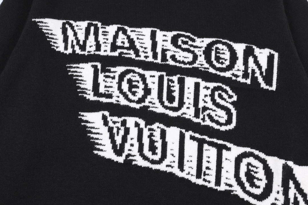 LV 1AATYF Men's Women's Lvse Embossed Crewneck Sweater L55741