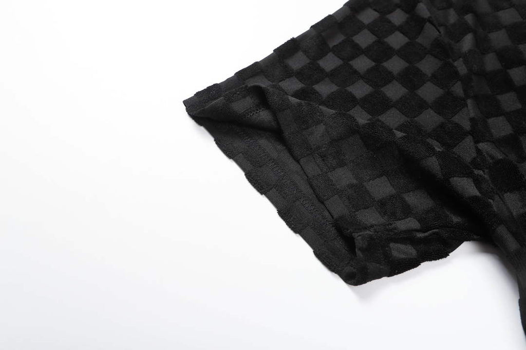 LV 1AAU5B Louis Vuitton New Towel Embroidery Men Women's T-shirt L56219