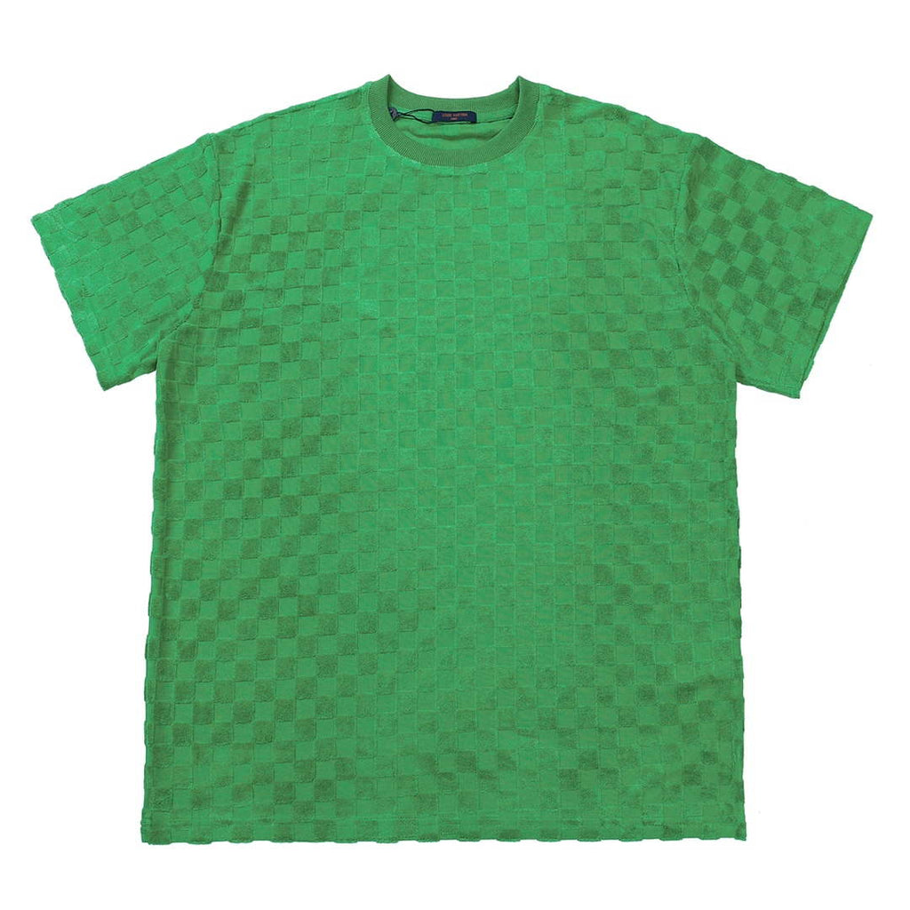 LV 1AAU5B Louis Vuitton New Towel Embroidery Men Women's T-shirt L56220