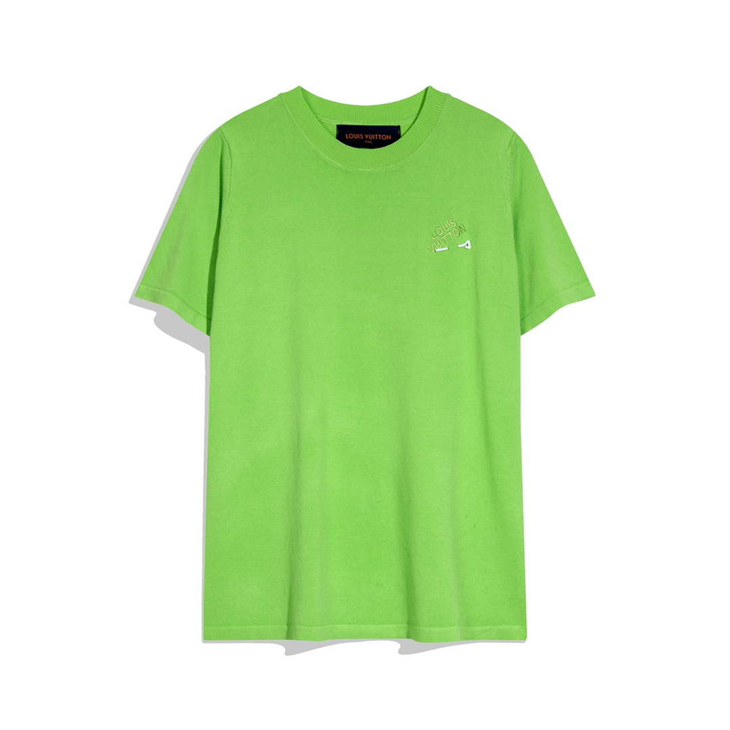 LV 1AAU5B Louis Vuitton Print Cotton Jersey Men Women's T-shirt L56212