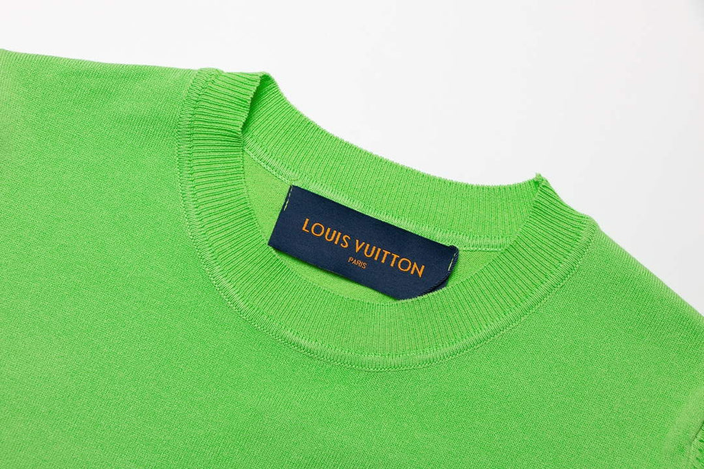 LV 1AAU5B Louis Vuitton Print Cotton Jersey Men Women's T-shirt L56212
