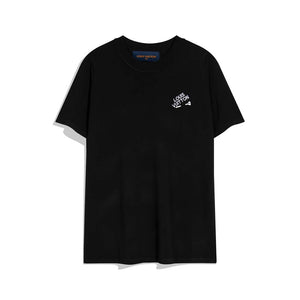 LV 1AAU5B Louis Vuitton Print Cotton Jersey Men Women's T-shirt L56213 - S - View 1