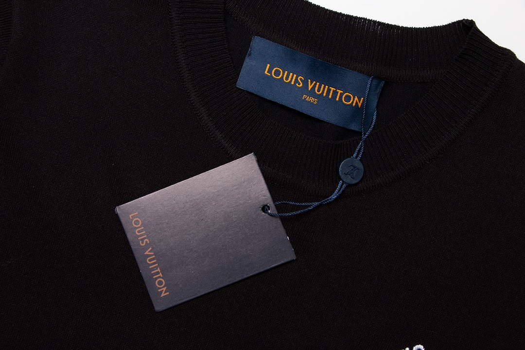 LV 1AAU5B Louis Vuitton Print Cotton Jersey Men Women's T-shirt L56213