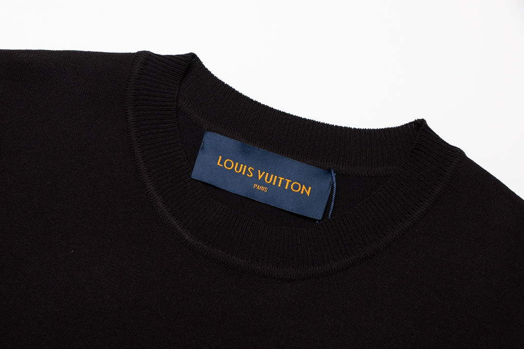 LV 1AAU5B Louis Vuitton Print Cotton Jersey Men Women's T-shirt L56213
