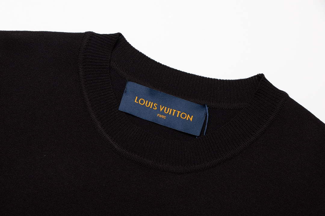 LV 1AAU5B Louis Vuitton Print Cotton Jersey Men Women's T-shirt L56213