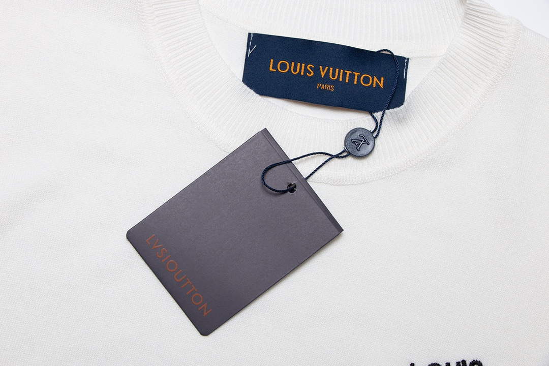LV 1AAU5B Louis Vuitton Print Cotton Jersey Men Women's T-shirt L56214