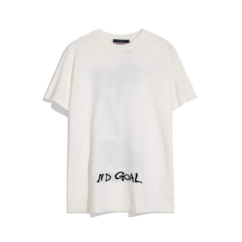 LV 1AAU5B Louis Vuitton Print Cotton Jersey Men Women's T-shirt L56215