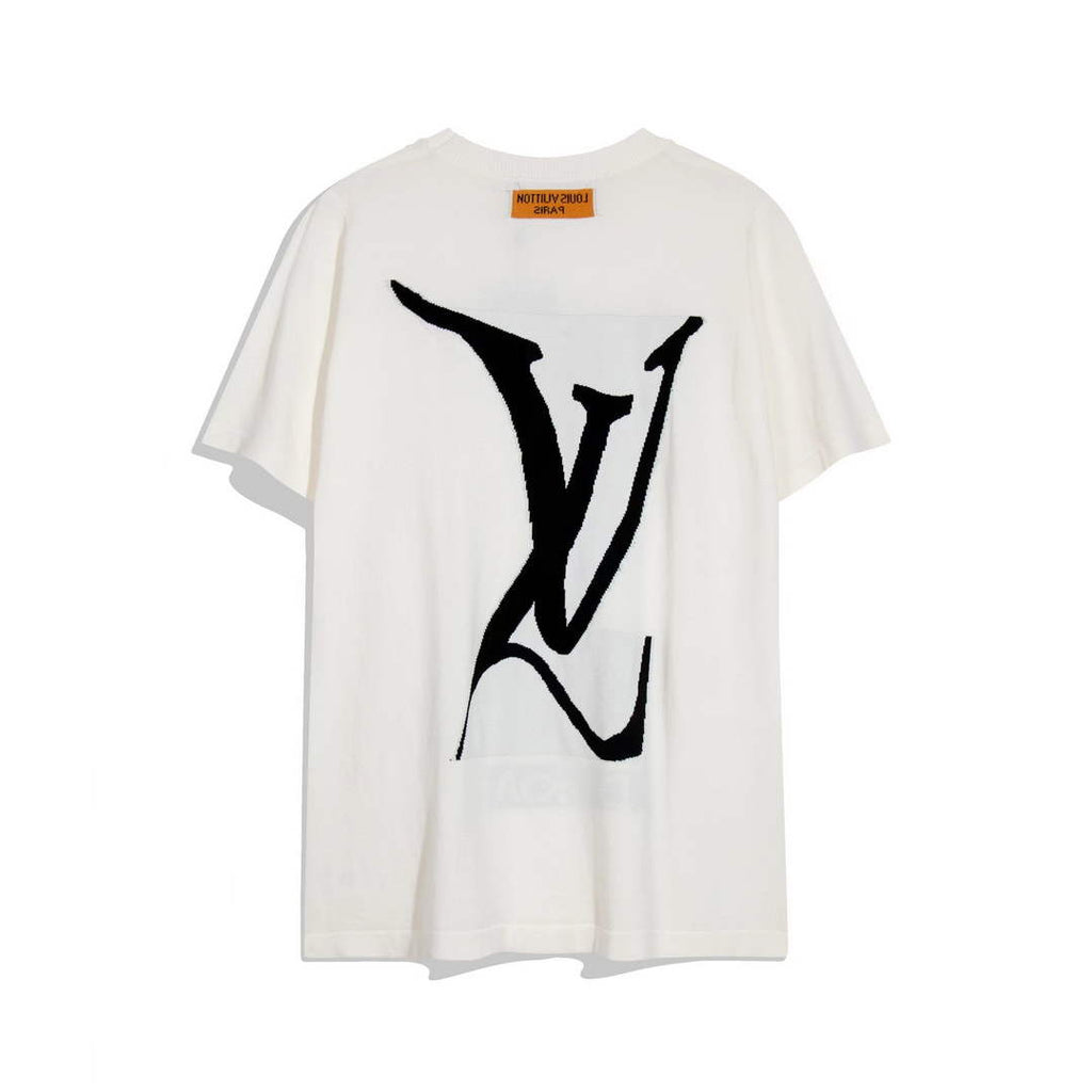 LV 1AAU5B Louis Vuitton Print Cotton Jersey Men Women's T-shirt L56215