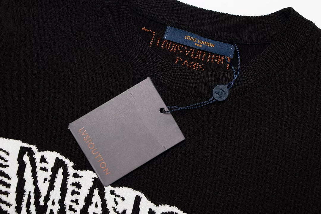 LV 1AAU5B Louis Vuitton Print Cotton Jersey Men Women's T-shirt L56216