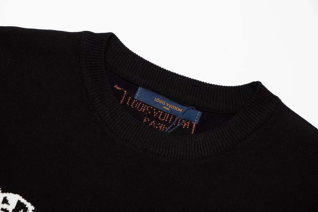 LV 1AAU5B Louis Vuitton Print Cotton Jersey Men Women's T-shirt L56216