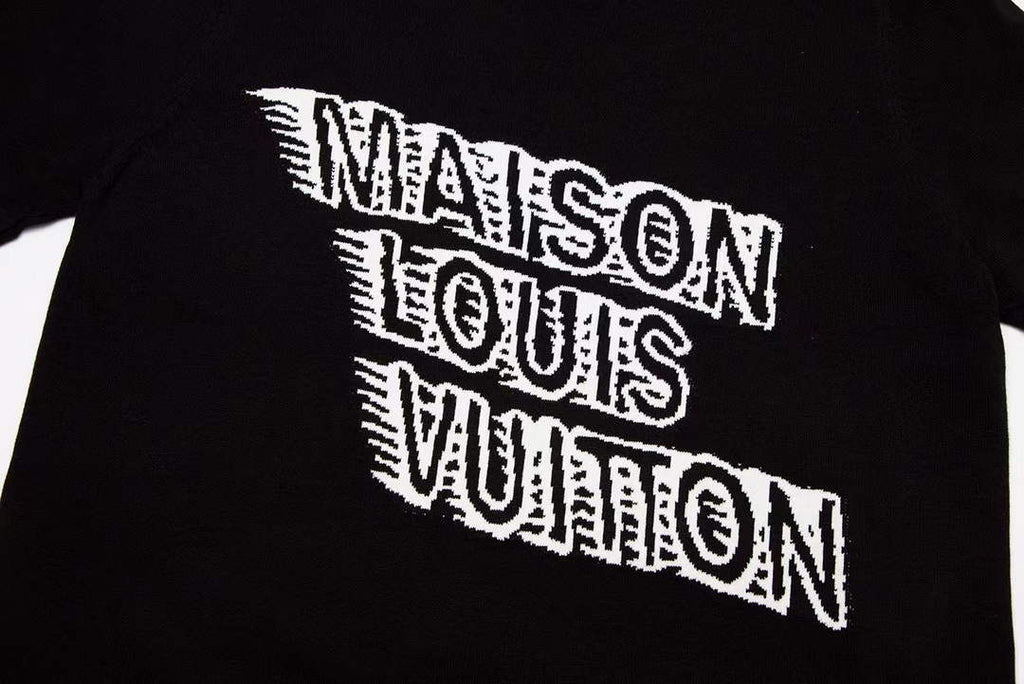 LV 1AAU5B Louis Vuitton Print Cotton Jersey Men Women's T-shirt L56216