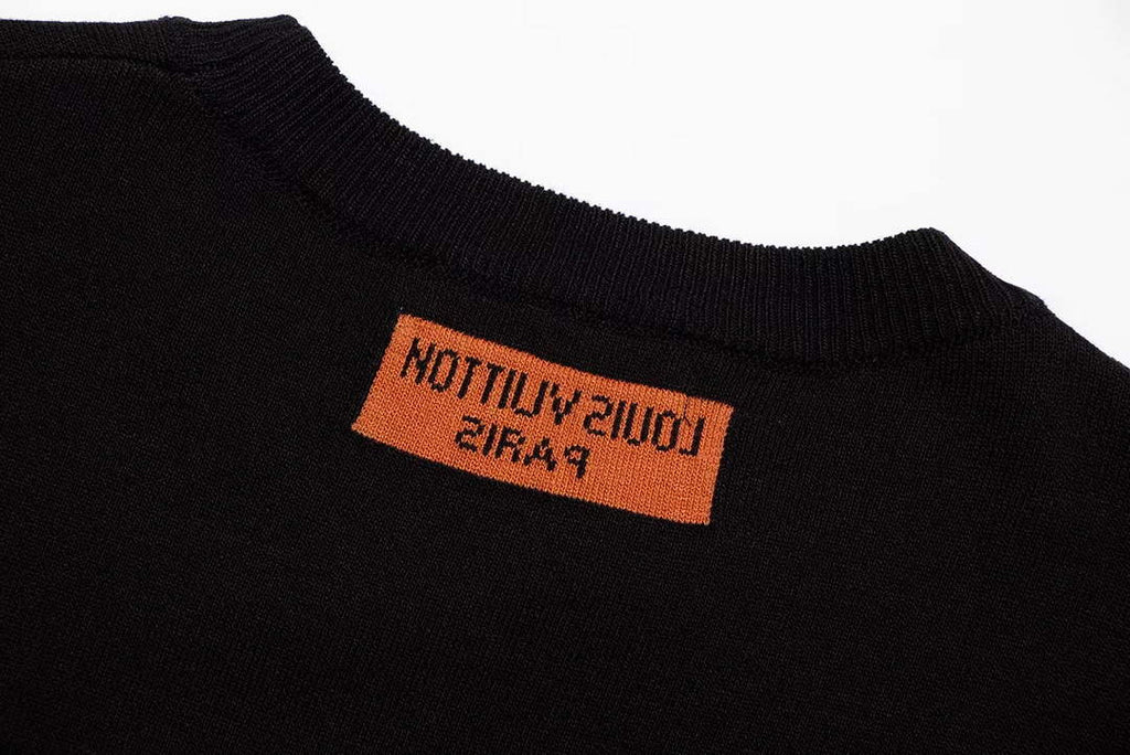 LV 1AAU5B Louis Vuitton Print Cotton Jersey Men Women's T-shirt L56216